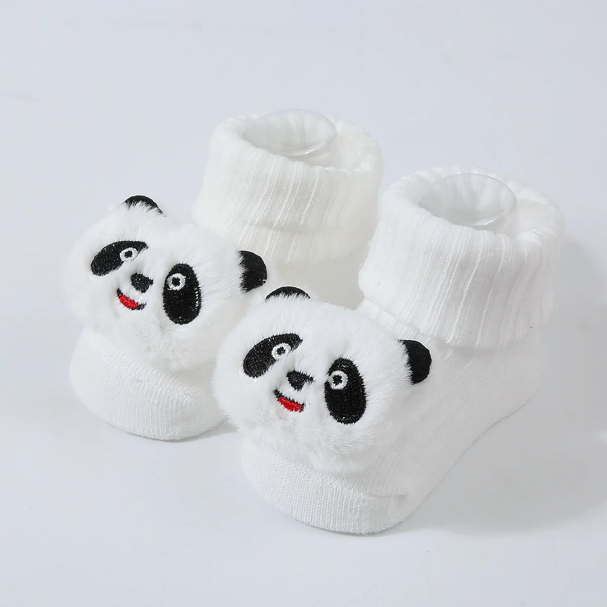 Baby Socks Spring and Autumn Soft Cotton Newborn Baby Socks in The Tube Cartoon 3D Doll Infant Boys Girls Socks 0-6 months