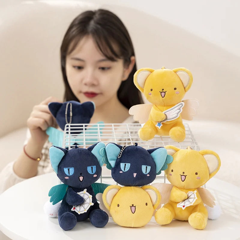 Cartoon Cardcaptor Sakura Kero Plush Doll Toys Pendant Anime Card Captor Doll Cute Soft Stuffed Keychain Toy Valentine's Gift