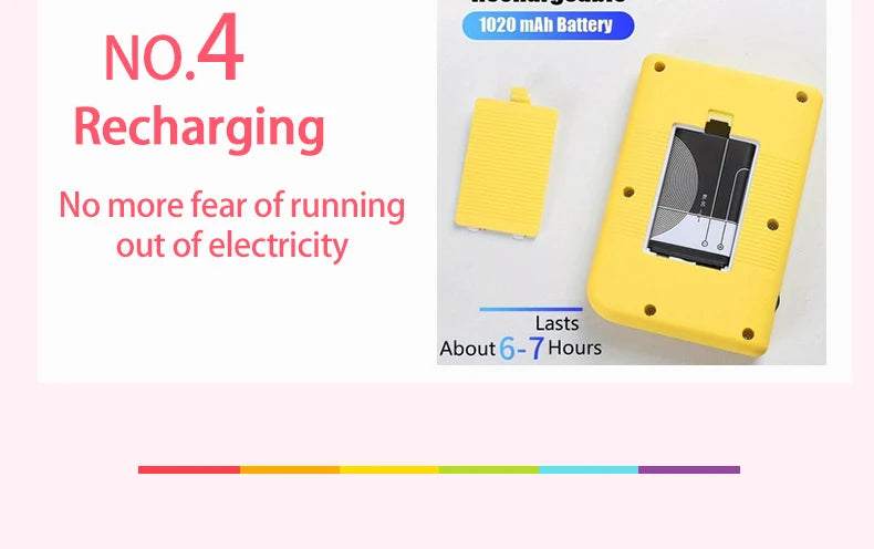 2.4 Inch LCD Screen Retro Video Game Console Built-in 400 In Handheld Portable Game Console Christmas Gift Christmas