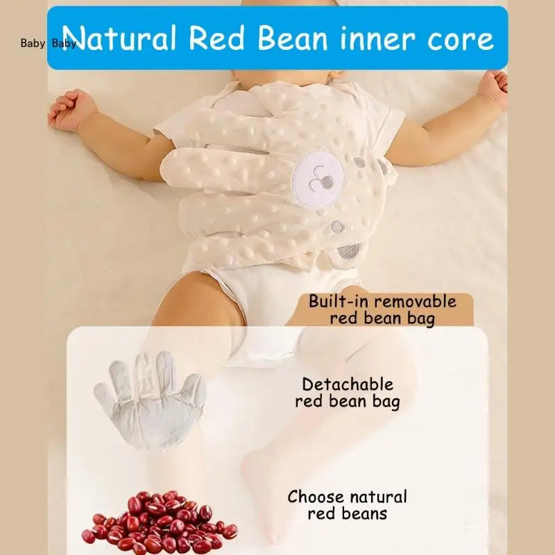 Cartoon Baby Sleep Aid Soothing Pillow Comforting Hand Detachable with Remote for Comfortable Newborns Sleeping