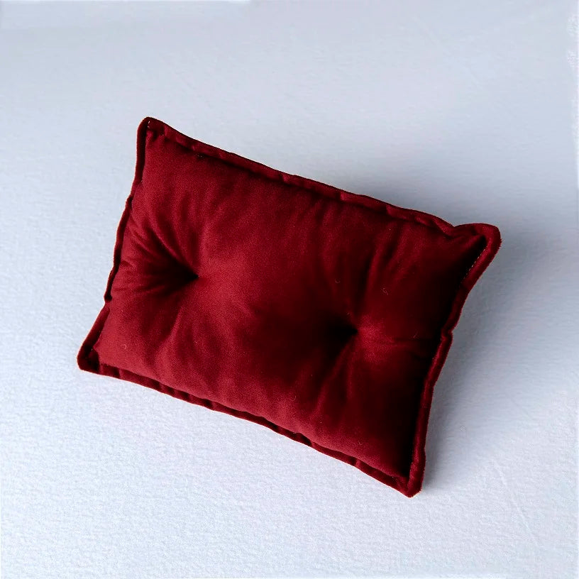 Newborn Photography Props Posing Velvet Poses Cushion Mini baby Pillow Mat Photography Accessories