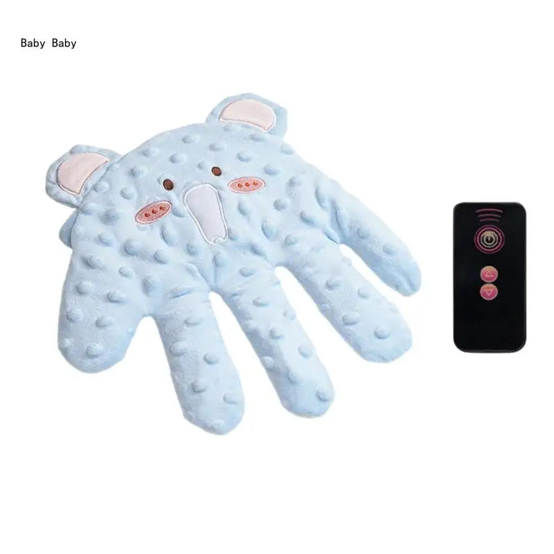 Cartoon Baby Sleep Aid Soothing Pillow Comforting Hand Detachable with Remote for Comfortable Newborns Sleeping