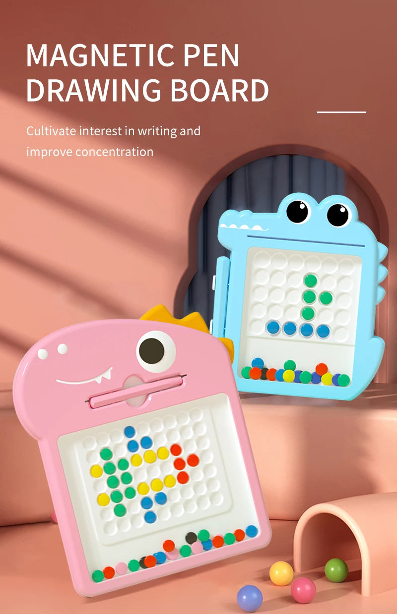 Magnetic Pen Drawing Board Children's Magnetic Pen Baby Drawing Board Girls Educational Toy