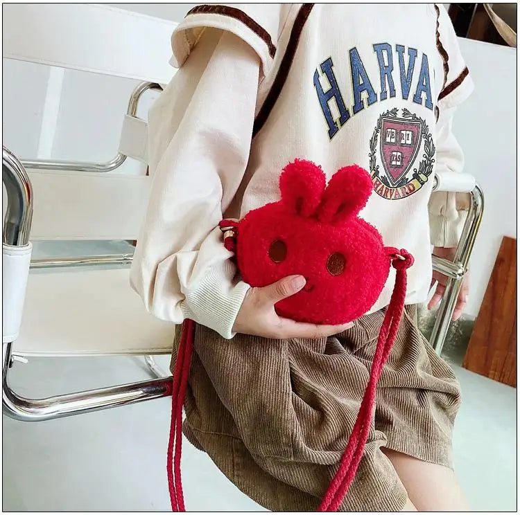New Cute Little Rabbit Baby Girls Handbags Fashion School Bags for Girls Kids Small Shoulder Lunch Bags Child Girl Backpacks
