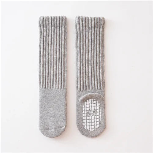 Lawadka Newborn Baby Girl Boy Socks Winter Thick Warm Baby Knee High Long Socks for Girls Boys Soft Toddler Sock Anti slip 0-4Y