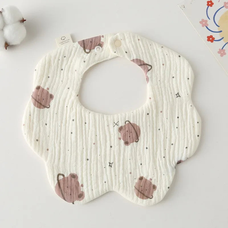 Newborn Baby Bibs Infant Burp Cloths Baby Stuff Feeding Drool Bandana Saliva Towel Toddler Bib Baby Accessories Dropshipping