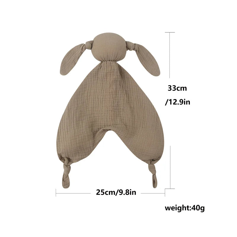 Soft Newborn Baby Sleeping Dolls Kids Cartoon Animal Bath Towel Sleep Toy Soothe Appease Towel Bib Burp Cloth Baby Accessories