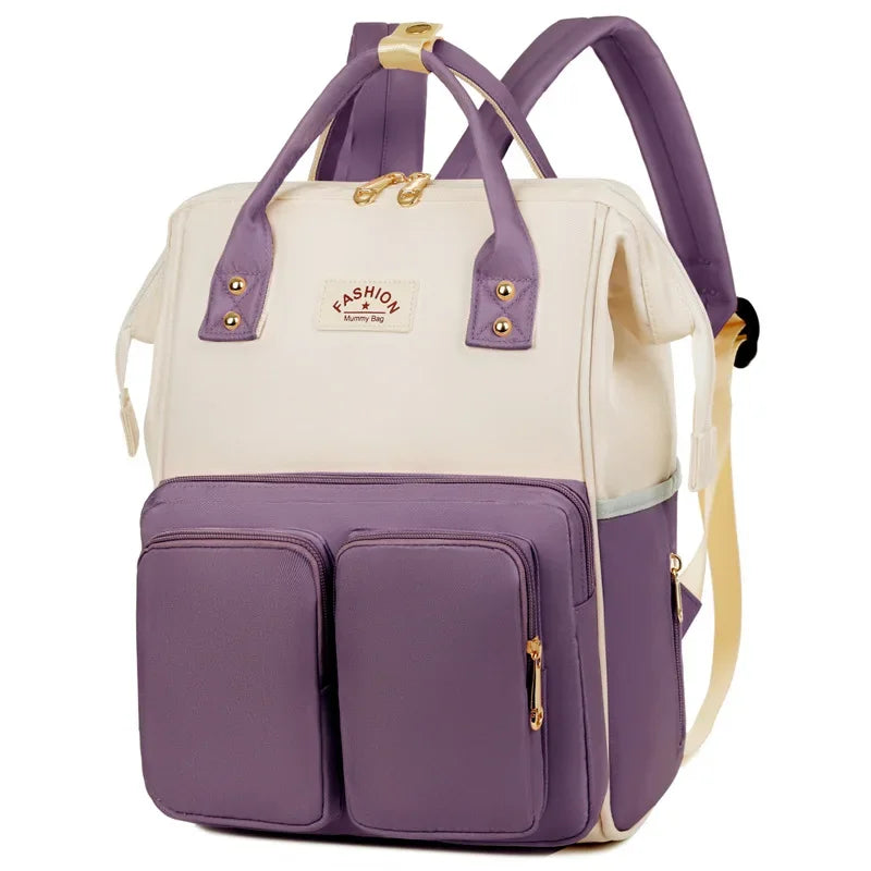 Multifunctional Large-capacity Mommy Bags for Outings Travel Backpack Waterproof Portable Mother and Baby Bag Women's Backpack