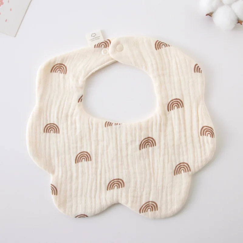 Newborn Baby Bibs Infant Burp Cloths Baby Stuff Feeding Drool Bandana Saliva Towel Toddler Bib Baby Accessories Dropshipping