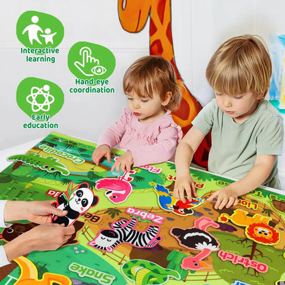 Montessori Felt Board Story Set Toys Preschool Learning Activities Board toys Outer Space Scientific Cognition Party Decorations
