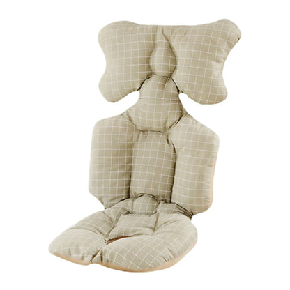 Baby Pushchair Seat Liner Universal Stroller Cotton Pad Warm Mat Sleeping Mattress Head Support Pillow Infant Pram High Chair C
