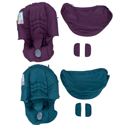 COLU KID® Baby Stroller Seat Cushion Change Kit Cloths Canopy Compatible With Doona Car Seat Stroller Accessories