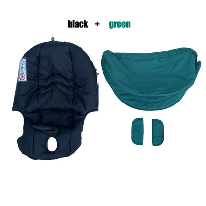 COLU KID® Baby Stroller Seat Cushion Change Kit Cloths Canopy Compatible With Doona Car Seat Stroller Accessories
