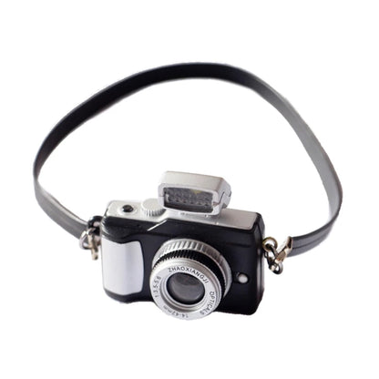 Newborn Photography Props Mini Camera 1/12 Dollhouse Miniature Vintage Retro Camera Toy Babies Accessories