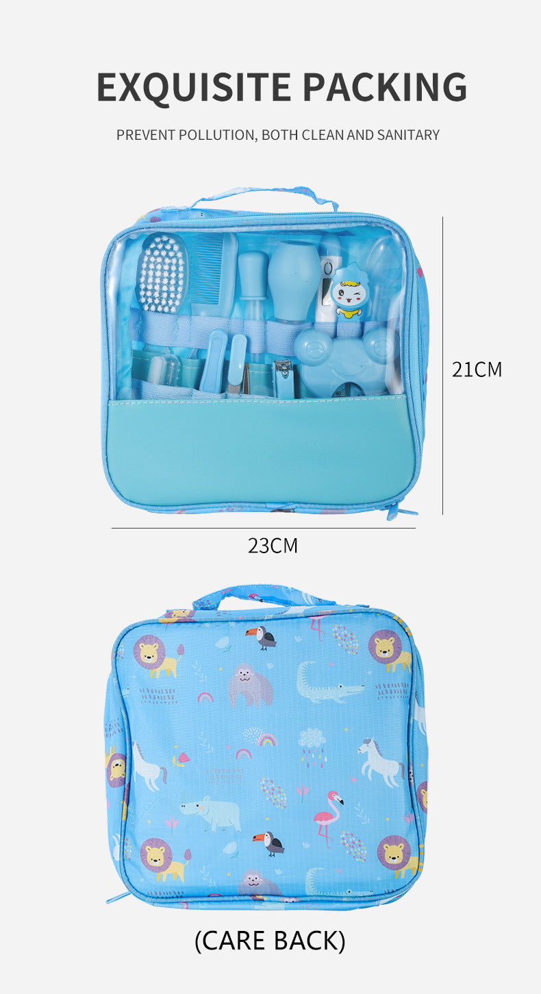13-Pack Baby Care Kit Baby Hygiene Kit Items Babies Accessories Newborn Care Complete Professional Nursing Tools Mother Kids