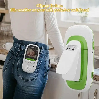 VB602 Baby Monitor IR Night Vision Temperature Monitor Lullabies Intercom VOX Mode Video Baby Camera Walkie Talkie Babysitter
