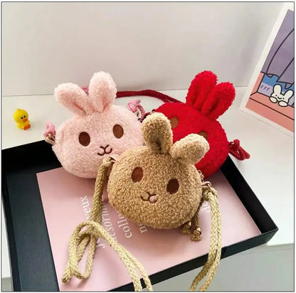 New Cute Little Rabbit Baby Girls Handbags Fashion School Bags for Girls Kids Small Shoulder Lunch Bags Child Girl Backpacks