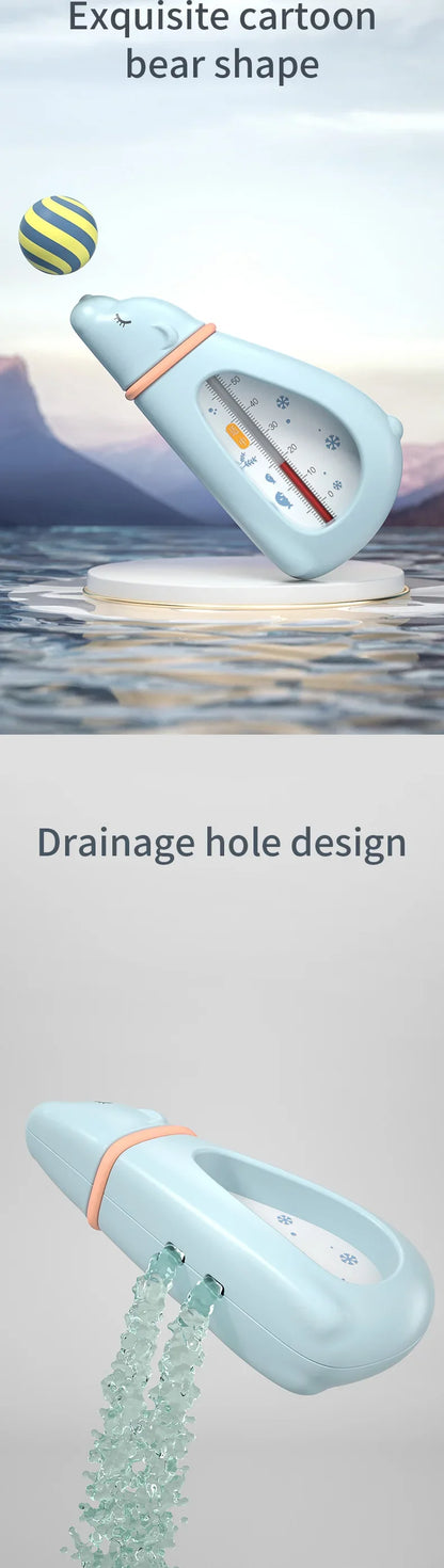 Sensor for Babies Floating Waterproof Shower Thermometer Aircraft Baby Bath Shower Water Thermometer Safe Temperature