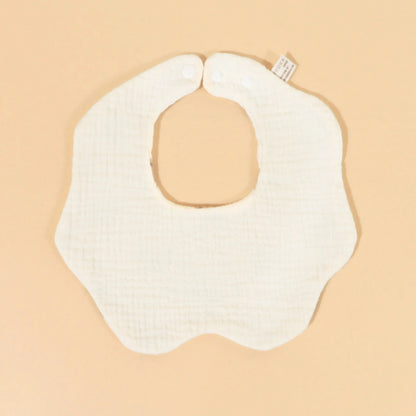Wholesale Pure Cotton Printed Six-layer 360 Rotatable Baby Feeding Bibs Toddler Saliva Towel Infant Gauze Baby Bib