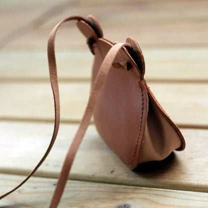 New Cartoon Animal Kids Mini Bags PU Leather Shoulder Bag Cute Bunny Bag for Children Soft Bunny Kids Toddler Girls Boy Purse