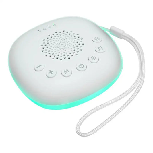 White Noise Machine Portable Sleep Calming Accessories USB Rechargeable Sleep Aid Soother For Bedroom Nursery Travel Meditation