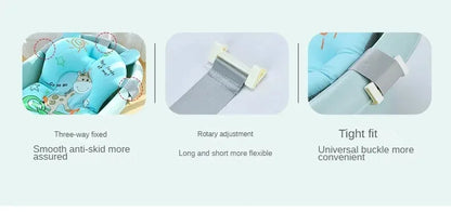 Baby Bathtub Bath Seat Support Mat bath And Shower Air Cushion Bed Non-Slip Bathtub Mat Newborn Bebe Safety Security Bath Seat