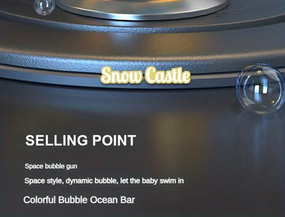 40 Hole Bubble Machine Fully Automatic Bubble Blowing Light Outdoor Bubble Machine without Battery without Bubble Water