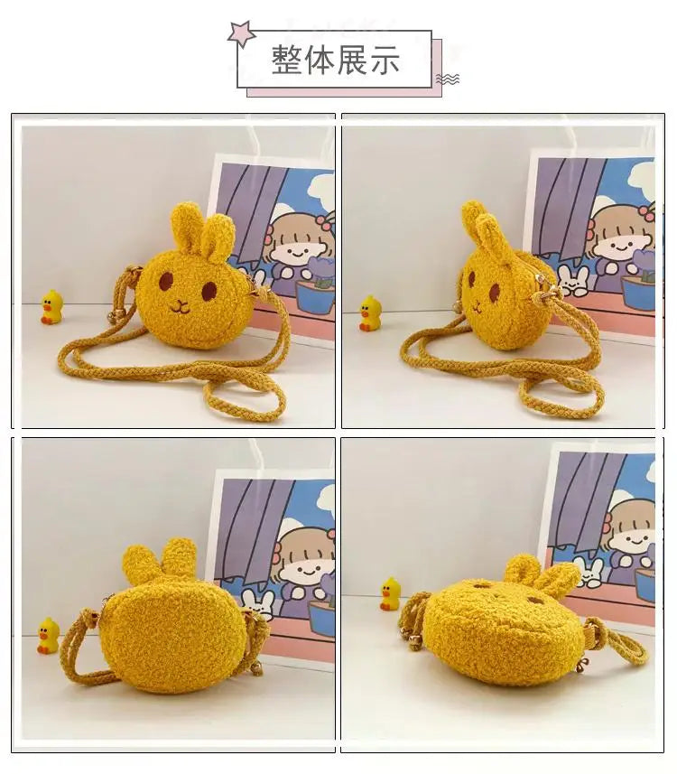 New Cute Little Rabbit Baby Girls Handbags Fashion School Bags for Girls Kids Small Shoulder Lunch Bags Child Girl Backpacks