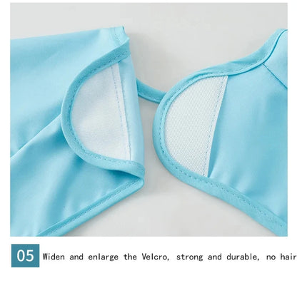 Baby Food Overalls Waterproof Children's Bibs Boys And Girls Drool Towel Four Seasons Long Sleeve No-Wash Apron