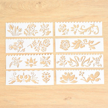 Journamm Finger Painting Kit Drawing Stencils Colorful Inkpad DIY Scrapbooking Creative Stationery Paint Tool School Supplies