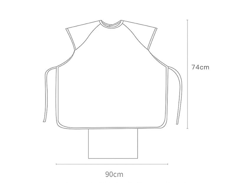 Baby Bibs Baby Coverall Dining Chair One-piece Waterproof Anti-dirty Bib Baby Eating Fedding Bib Apron Kids Feeding Burp Cloth