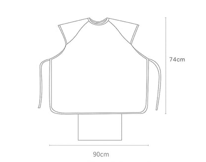 Baby Bibs Baby Coverall Dining Chair One-piece Waterproof Anti-dirty Bib Baby Eating Fedding Bib Apron Kids Feeding Burp Cloth