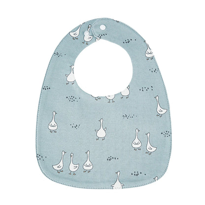 INSULAR Baby Bibs Feeding Scarf Adjustable Snap Saliva Towel Muslin Cotton Burp Cloths Animal Print Ruffled Edge Rainbow A Grade