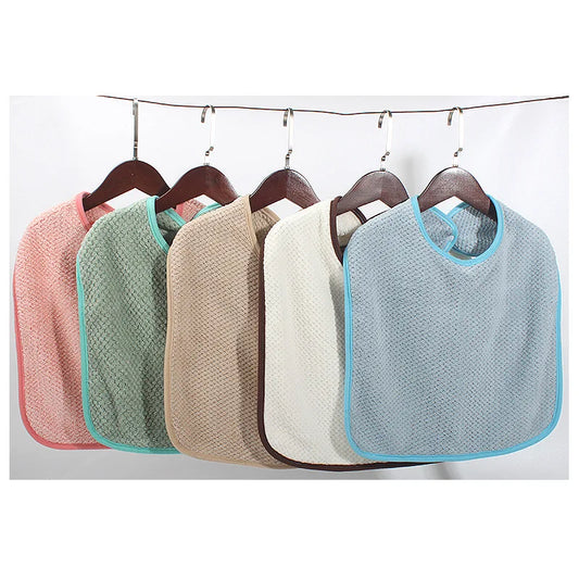 Kids Feeding Eating Apron Baby Saliva Towel Waterproof Infant Bibs Boys Girls Ruffle Towel Toddler Newborn Burp Cloths Water