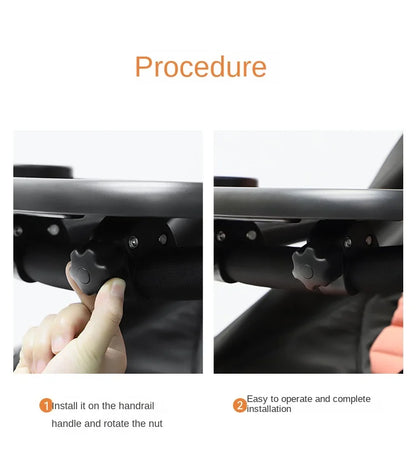 3 In 1 Baby Stroller Dinner Table Tray Phone Stand Plate Accessories Supplies for Toddler Infant Girl Boy Milk Bottle Cup Holder