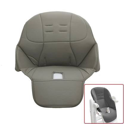 Seat Cushion For Per Perego Tatamia Highchair Child Dinner Chair Seat Case PU Leather Cover Bebe Replacement Accessories