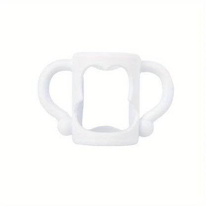 Silicone Bottle Handle For Narrow Baby Bottles, Easy Grip Handle, Can Accommodate Most Bottles - BPA-free Soft Silicone