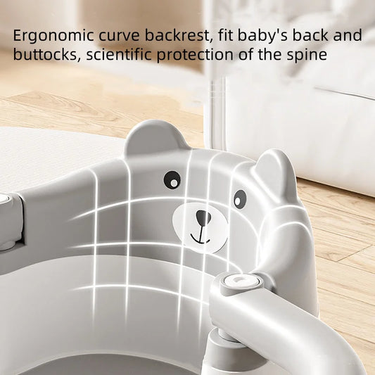 Baby home bath seat children bath artifact bath stool can sit baby bath chair bath tub bracket non-slip bath stool