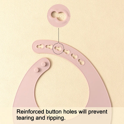 2PCS Toddler Silicone Breastplate Baby Bib Waterproof Solid Color Infant Bibs Newborn Feeding Burp Cloth Drooling Scarf