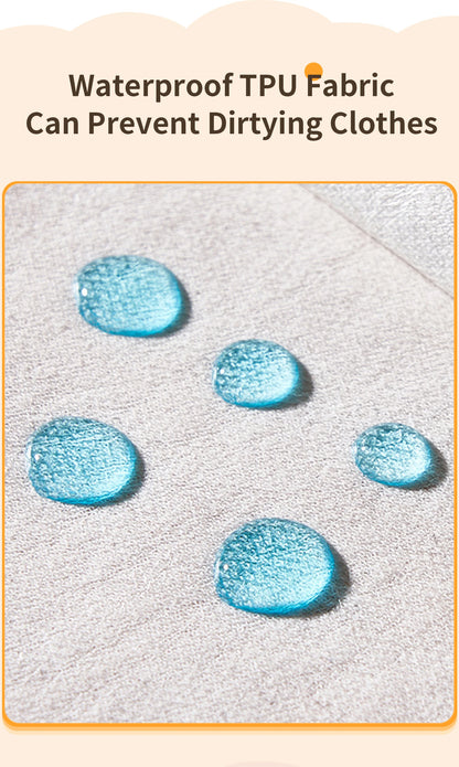 INSULAR Baby Bibs Newborn Cotton Soft Saliva Towel Infant Feeding Cloth Muslin Stuff Printing Pinny Waterproof U-shaped 3 Layers