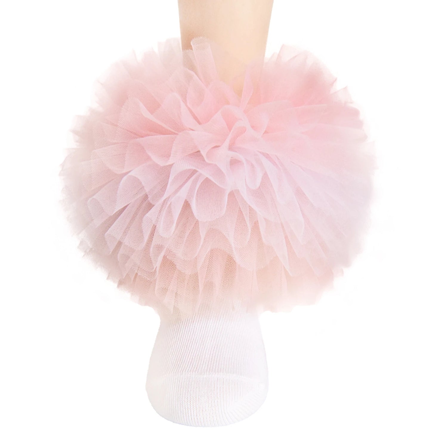 Girls Ruffle Socks Large Ruffled Edge Lace Trimmed Cotton Socks Small/Large Child