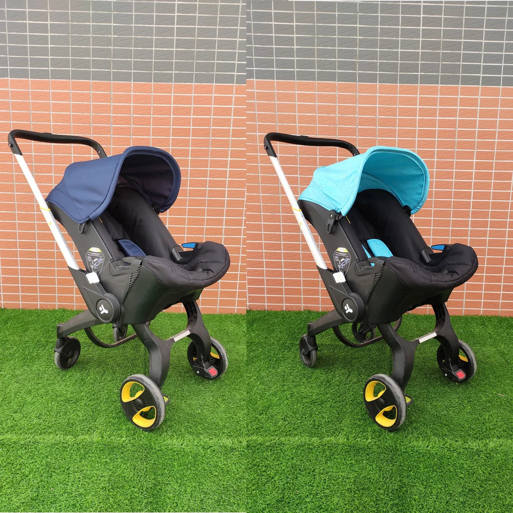 COLU KID® Baby Stroller Seat Cushion Change Kit Cloths Canopy Compatible With Doona Car Seat Stroller Accessories