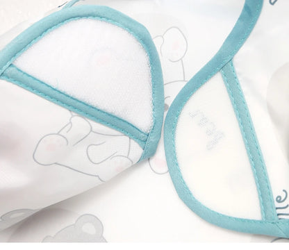 Baby Bibs Baby Coverall Dining Chair One-piece Waterproof Anti-dirty Bib Baby Eating Fedding Bib Apron Kids Feeding Burp Cloth