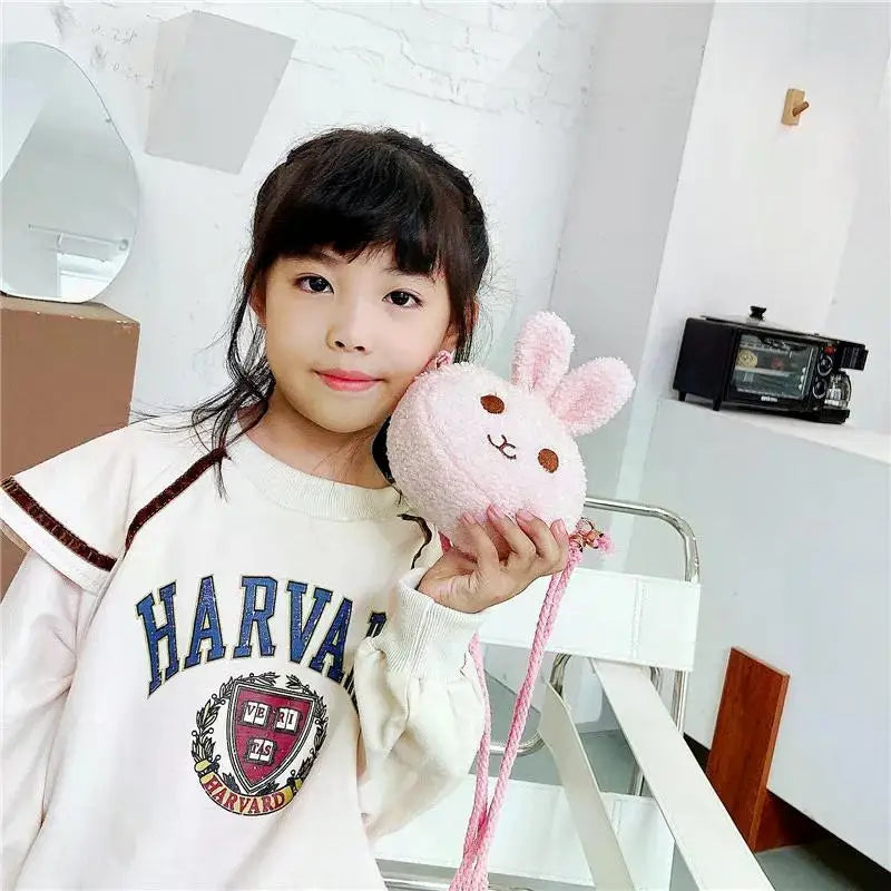 New Cute Little Rabbit Baby Girls Handbags Fashion School Bags for Girls Kids Small Shoulder Lunch Bags Child Girl Backpacks