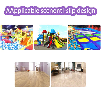 5 pairs of children's mid tube socks, spring and autumn adhesive point floor socks, playground anti slip socks, trampoline socks