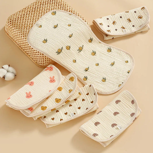 PortableBaby Burp Cloth Absorbent & Soft Burping Cloth Towel Wash Cloth Suitable for Girls Boys Present
