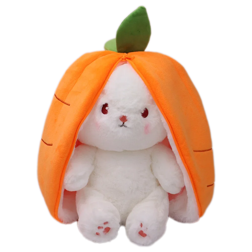 Fruit Transformed Into to Fruit Rabbit Pillow Plush Doll Toy Girl Birthday Present Decoration 7.2inch