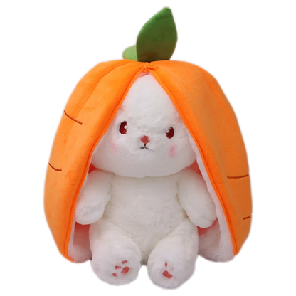 Fruit Transformed Into to Fruit Rabbit Pillow Plush Doll Toy Girl Birthday Present Decoration 7.2inch