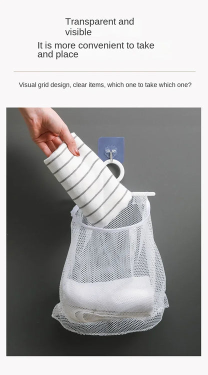 Baby Bathroom  Bag Design Bath Toys Storage Bag Kids Toy Storage Mesh Toy Bag Net Infant Bathing Hanging Organizer