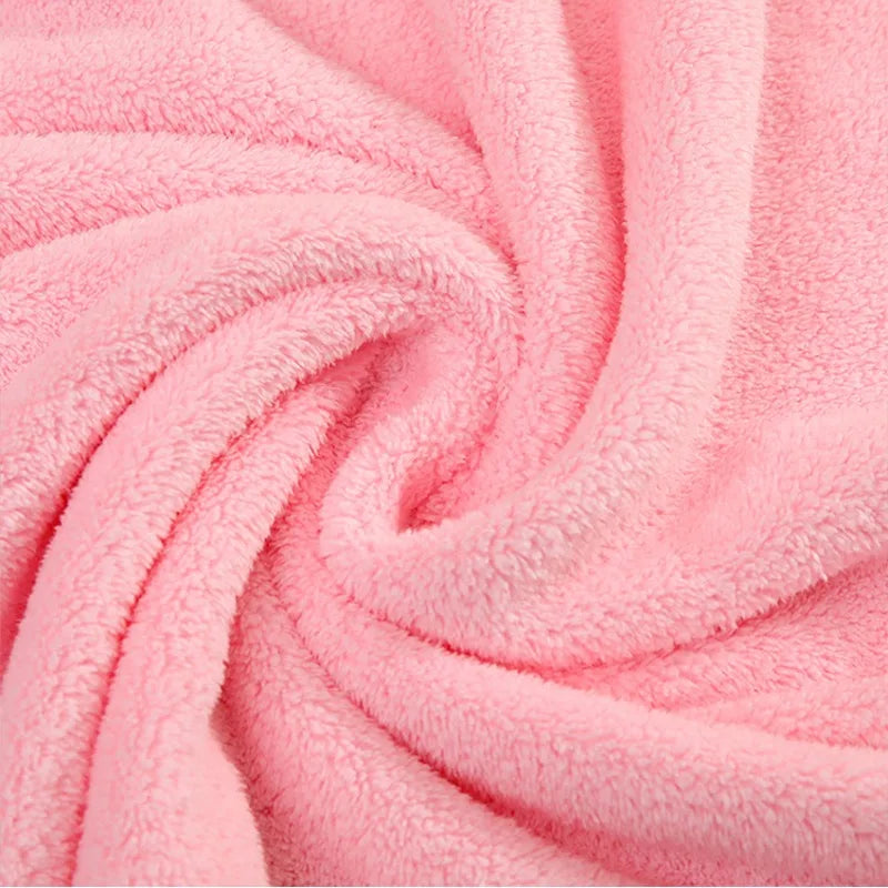 0-3Y Baby Shower Unisex Baby Bathrobe Flannel Cloak Cartoon Boy Girl Ultra-Soft Hooded Spa Robe Bath Towel Newborn Cover-Up